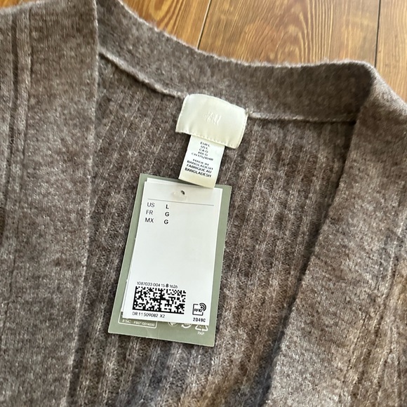H & M duster sweater NWT - Picture 4 of 5